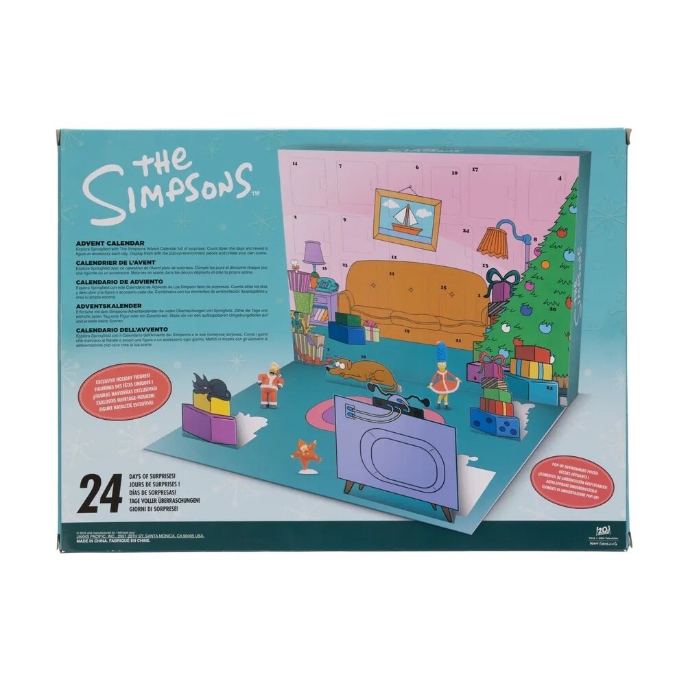 Amazon.com: Disney The Simpsons Advent Calendar Holiday 2024